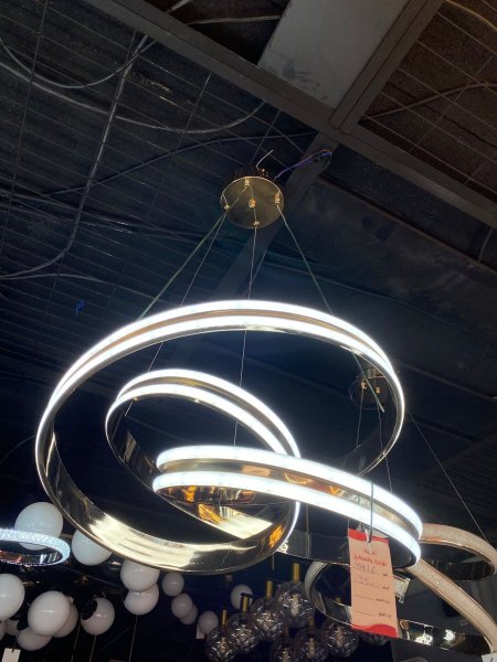 ثريا ليد 1033 ذهبي   55سم  200 واط